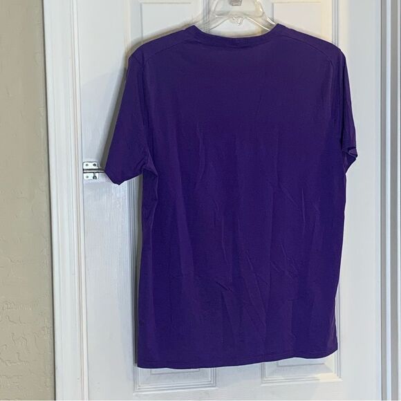 Lululemon Fast and Free Short Sleeve Shirt Petrol Purple Size Large - Picture 4 of 7